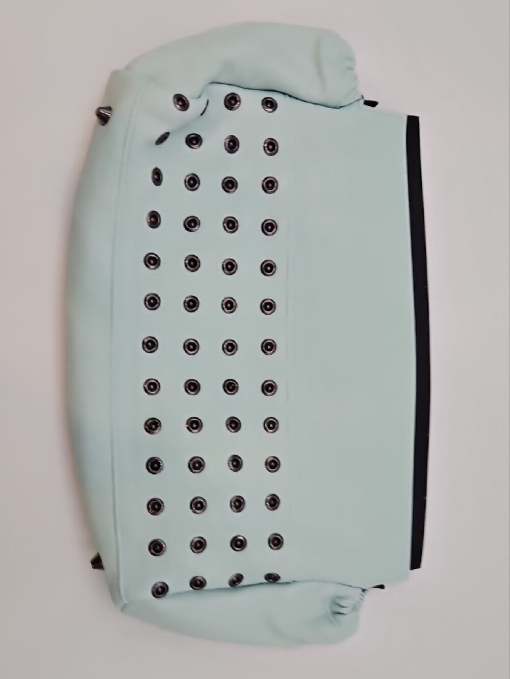 Miche Luxe Mint Shell with Black Eyelet Accents New Prima Strap - Picture 9 of 13
